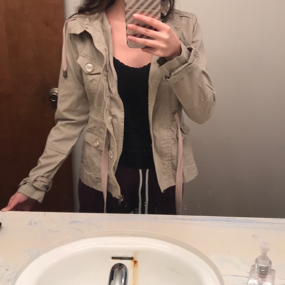 Tan jacket